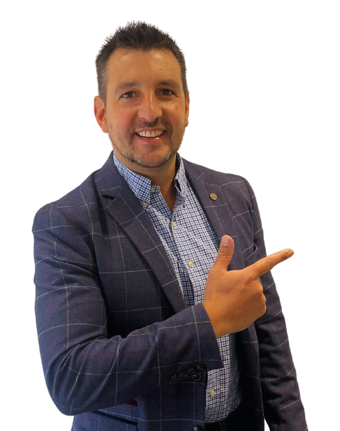 Image of Paul pointing