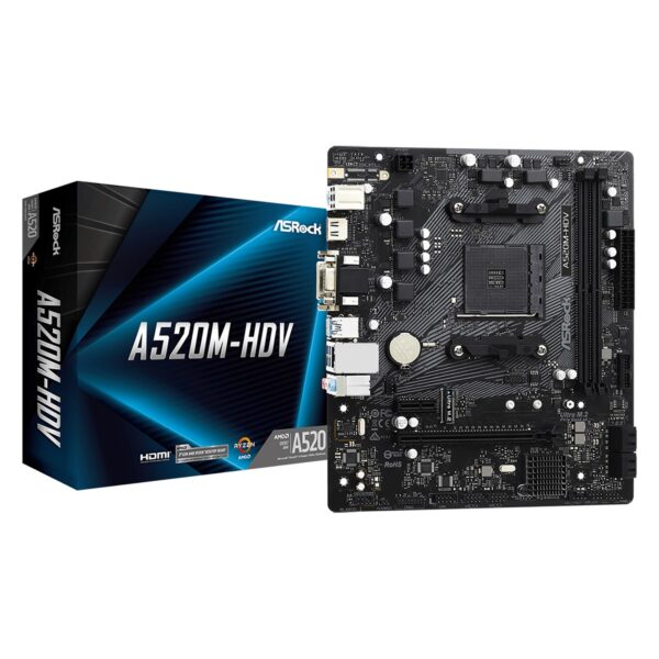 Motherboards | A520M-HDV-5 | Edworthy Media And Technology Limited