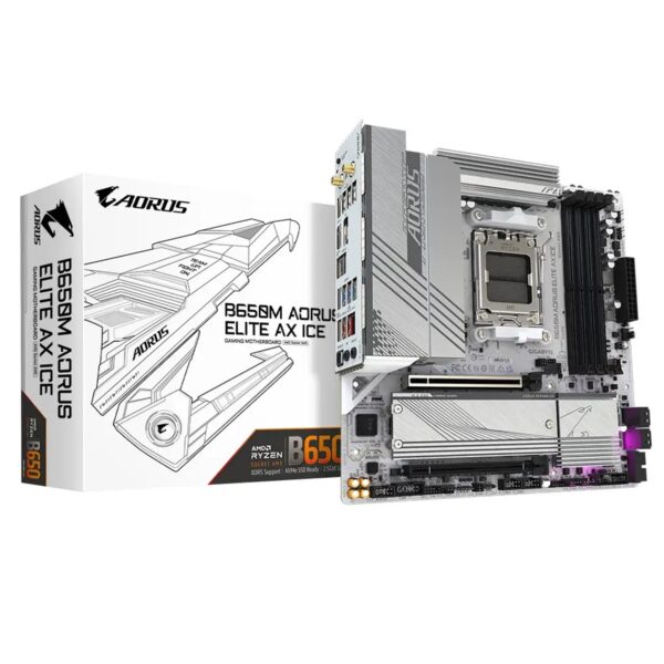 Motherboards | B650M-AORUS-ELITE-AX-ICE-5 | Edworthy Media And Technology Limited