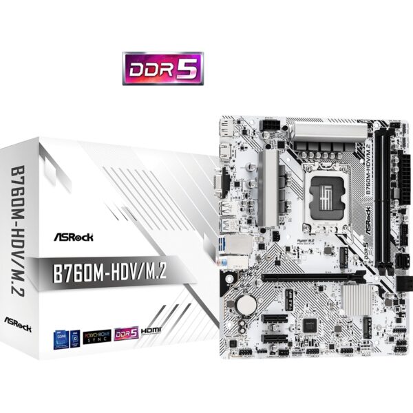 Motherboards | B760M-HDVM.2-5 | Edworthy Media And Technology Limited