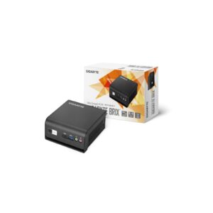 Gigabyte BRIX GB-BMPD-6005 Barebone Kit, Intel Pentium N6005, 2.8GHz Quad Core, DDR4, Wi-Fi & Bluetooth.