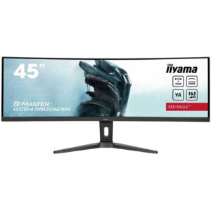 iiyama G-Master Red Eagle 44.5" DQHD Curved Gaming Monitor, 165Hz, 0.8ms, Freesync, USB-C Hub & More
