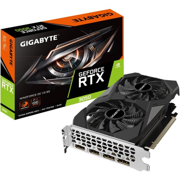 Graphics Cards | GV-N3050WF2OCV2-6GD-14 | Edworthy Media And Technology Limited