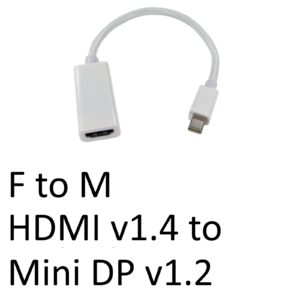 Cables | HDMINIDP-HDMI-16 | Edworthy Media And Technology Limited