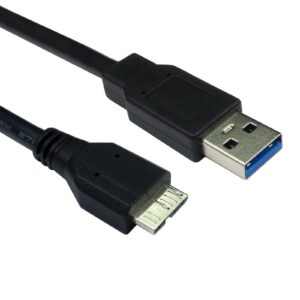 Cables | USB3-MICROSRT-BLK-16 | Edworthy Media And Technology Limited