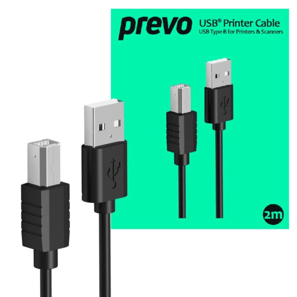 Cables | USBA-USBB-2M-16 | Edworthy Media And Technology Limited