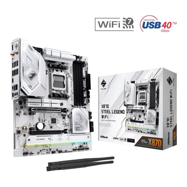Motherboards | X870-STEEL-LEGEND-WIFI | Edworthy Media And Technology Limited
