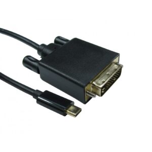 Cables | USB3C-DVI-2M | Edworthy Media And Technology Limited