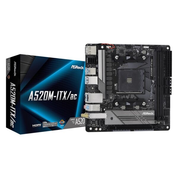 Motherboards | A520M-ITXAC | Edworthy Media And Technology Limited
