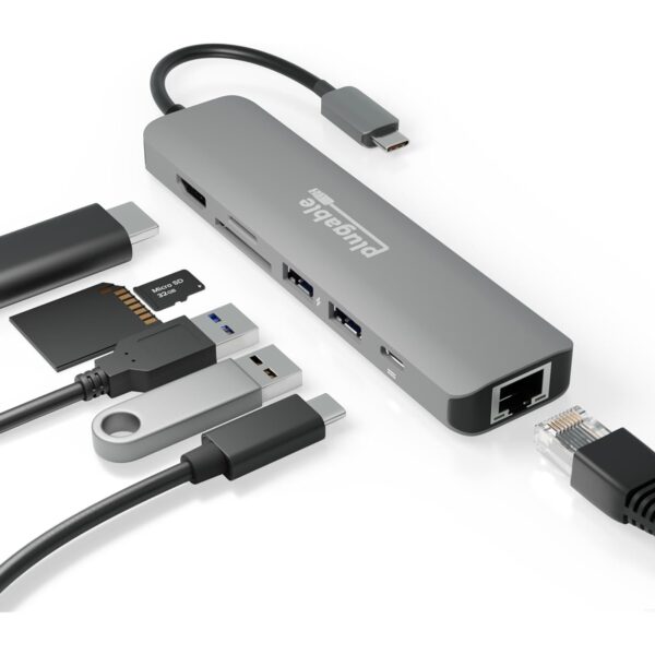Laptop Docks | USBC-7IN1E | Edworthy Media And Technology Limited