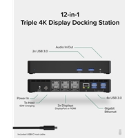 Laptop Docks | UD-6950PDZ-UK-gallery-1 | Edworthy Media And Technology Limited